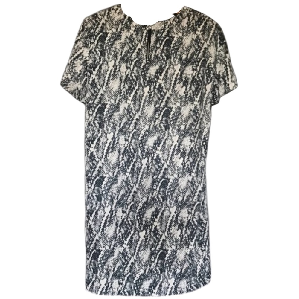 MNG by Mango- Snakeskin Shift Dress